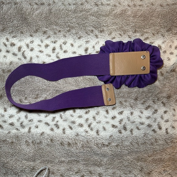 Purple Floral Belt - Picture 5 of 5